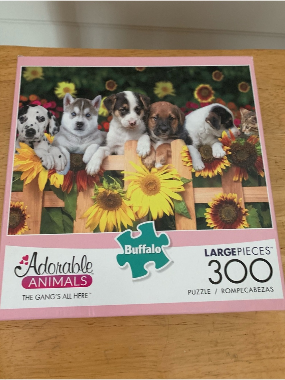 Buffalo games & puzzle ," Adorable Animals  Puzzle Box - Multicolor